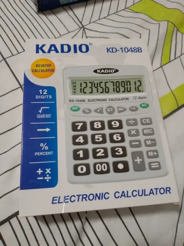 Calculadora eletrônica grande 