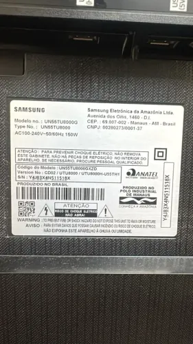 Peças da TV UN55TU8000G