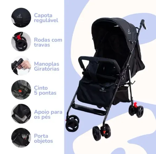 Carrinho de bebê - NOVO