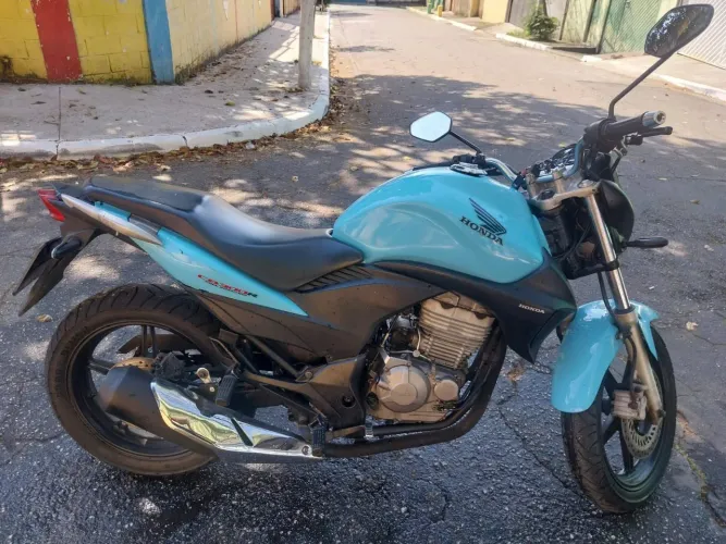 Cb300r cor Exclusiva azul bb