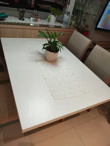 Jogo jantar com 4 cadeiras