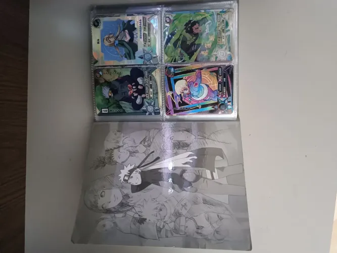 Cards Naruto TCG Kayou e pasta