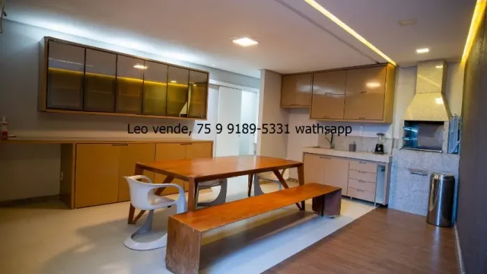 Leo vende, bairro Sim, 3\4 sendo 2 suítes, closet , goumert ,  fino acabamento 