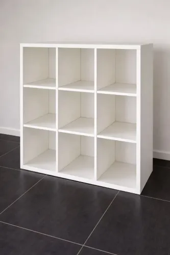 Estante Colmeia MDF - 9 Nichos | Nova