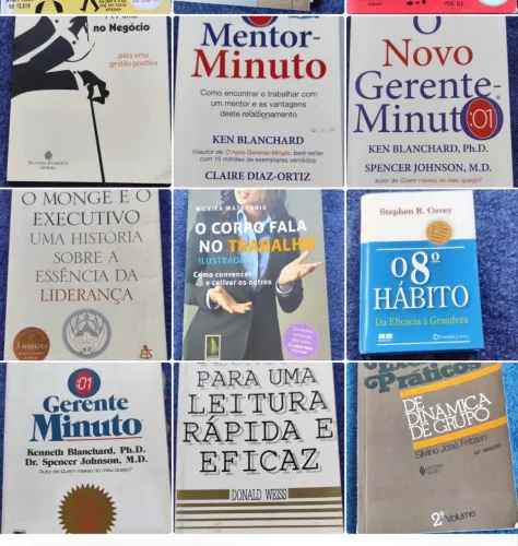 Kit com 9 Livros de Liderança, Gestão e Desenvolvimento Pessoal | Best-sellers