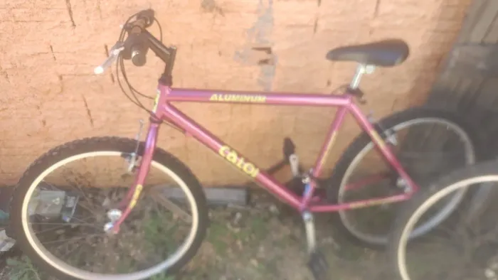 Bicicleta Caloi Alumínio pink 1994