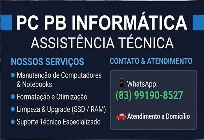 Atendemos em sua residência