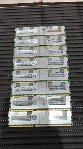 5 Memória RAM Samsung para Servidor 32GB DDR3 PC3-14900L 