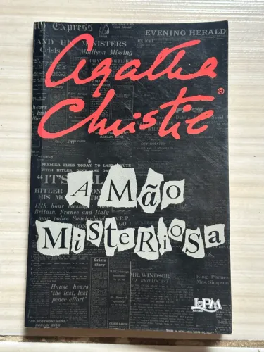 Livro Agatha Christie -A mão misteriosa  -L&PM