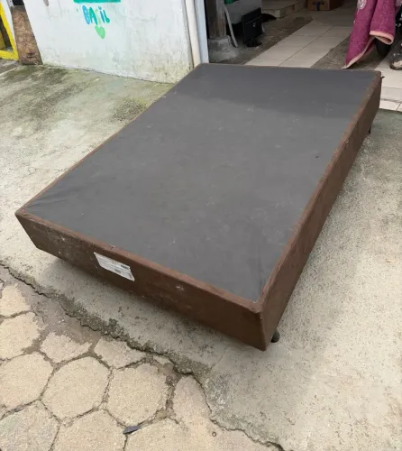 Base cama box casal