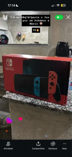 Nintendo Switch V2 desbloqueado
