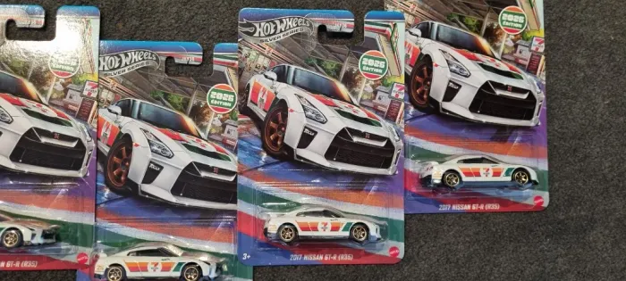 Hot Wheels Nissan GT-R R35 7-Eleven 2026 | Edição Especial | Importado da Austrália