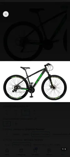 Bicicleta KSW - leia o anúncio