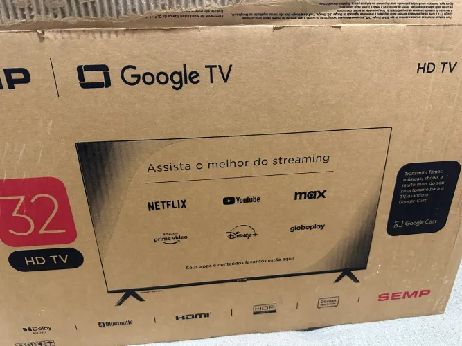 Vendo tv nova 32 polegadas