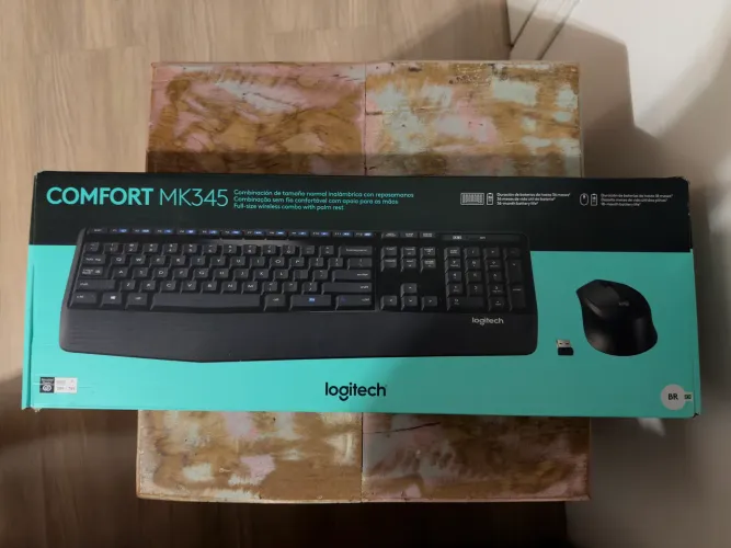 Teclado - LOGITECH CONFORT MK345 - S/fio
