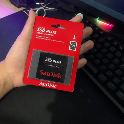 SSD Sata SanDisk 1 TB - NOVO
