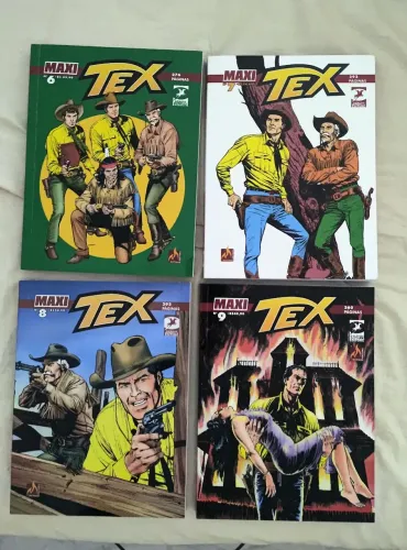Coleção Maxi Tex - Vol 6 ao 9