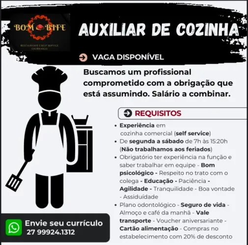 AUX. DE ALIMENTAÇÃO