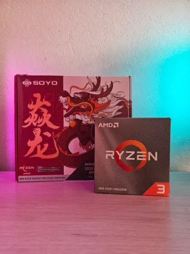 AMD Ryzen 3 4100 + SOYO B450M