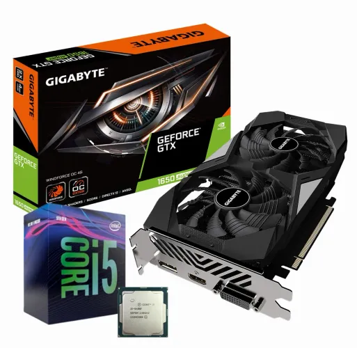 Kit i5-9400F e GTX 1650 Super