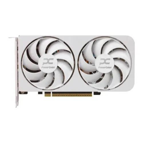 Placa de Video PowerColor Radeon RX 9060 XT Reaper White, 16GB, GDDR6, 128-bit