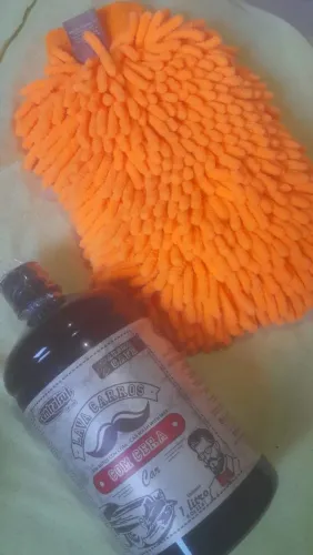 Kit Champo de lavar carro e moto com cheiro de cafe