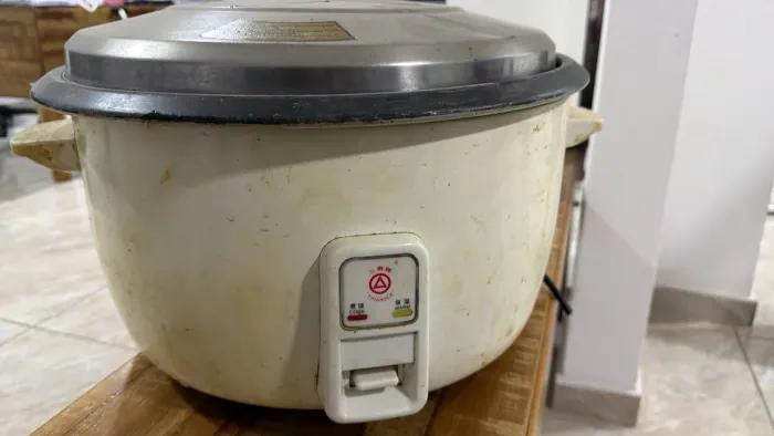 Panela elétrica de fazer arroz pra sushi