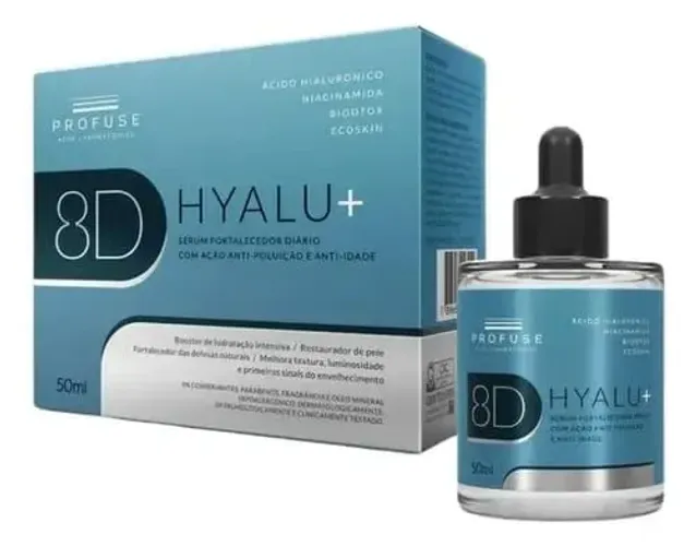 Sérum facial fortalecedor 8D hyalu+