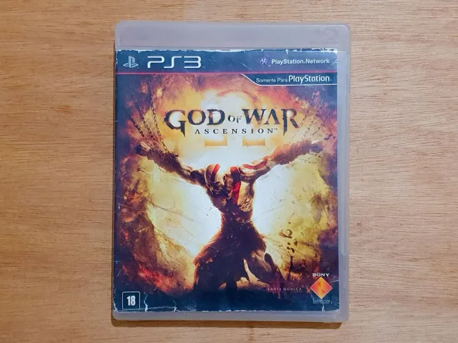 Capa God Of War Ascension (Ps3)