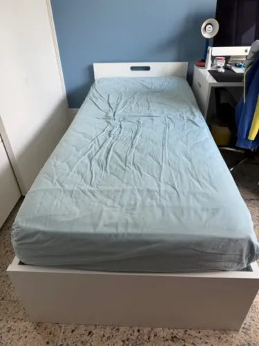 Bicama solteiro com colchões inclusos ( 60x85x195 )