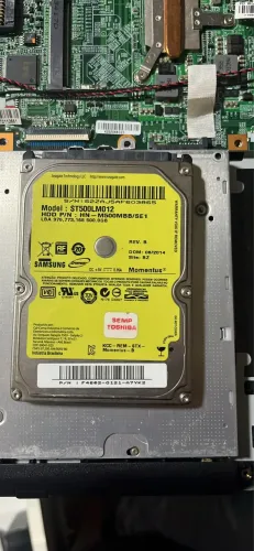 Hd formatado 500GB