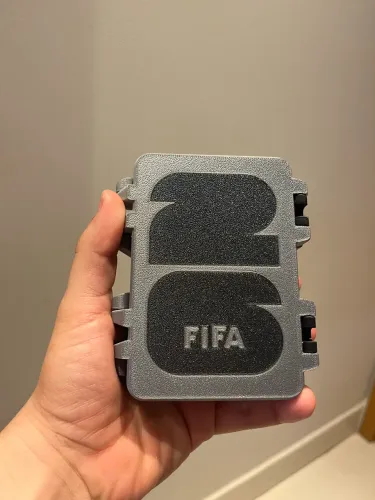Porta figurinhas caixa de figurinhas da copa