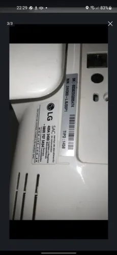 LG ALL IN ONE com defeito (descrição )
