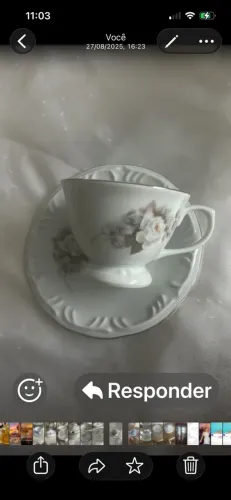 Xícaras de café porcelana