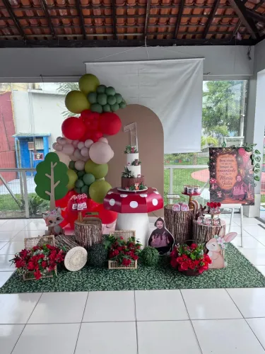 Decoração + pula pula 