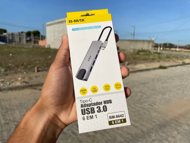 Hub USB BMAX TIPO C 3.0!! PROMOÇÃO!!