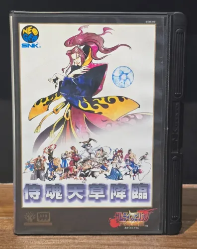 Jogo Samurai Shodown IV Amakusas Revenge Neo Geo AES Original