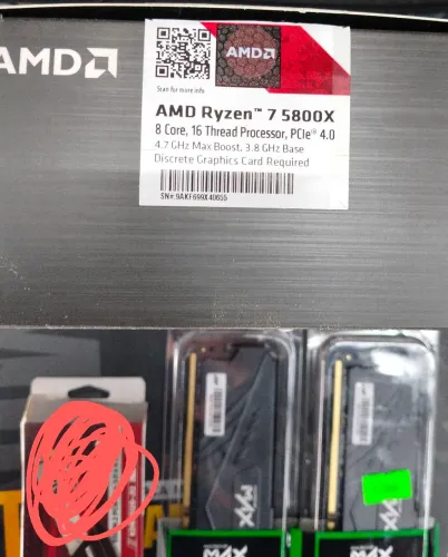 Kit Ryzen 7 B550 32 gb ram e Water Cooler