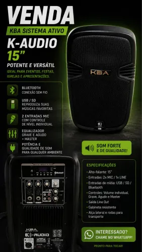 Caixa de som Bluetooth 