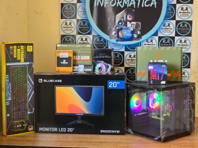 PC Intel Core i7 Novo e Monitor