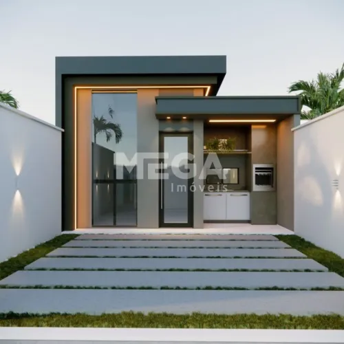 Parque Albano - Caucaia Casa com: 100% Porcelanato Luminárias em led 2 portões elétrico