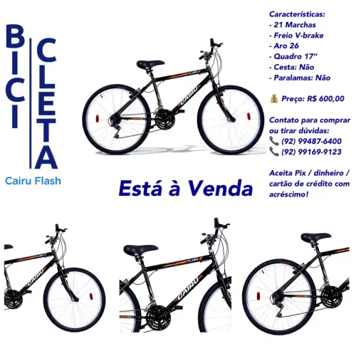 Bicicleta Cairu Flash