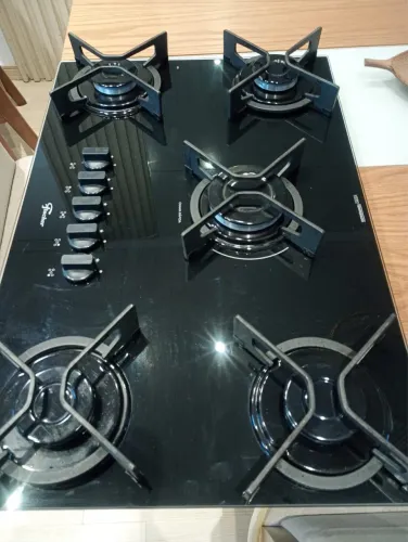 Cooktop a gás Fischer 5 bocas 127-220 v