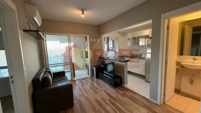 Apartamento para locação no Jardim Aeroporto, 1 dormitório e 1 vaga, mobiliado