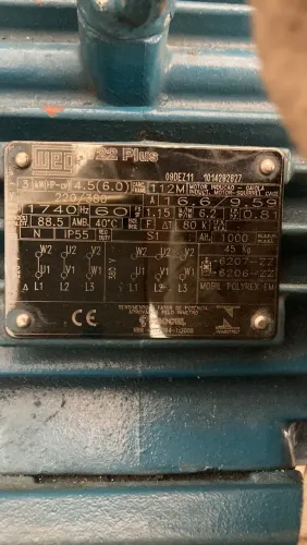 Motor Weg 6 Cv W22
