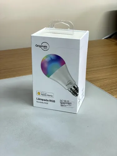 Lâmpada Inteligente RGB Originais iPlace - Apple HomeKit (Nova / Nunca Usada)