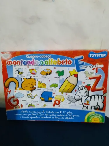Quebra-cabeça Montando o Alfabeto