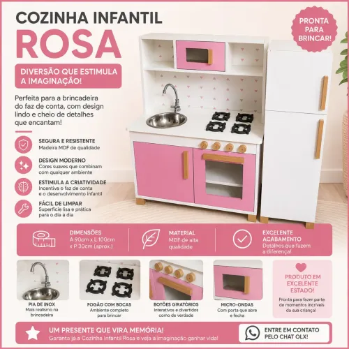 Cozinha infantil MDF
