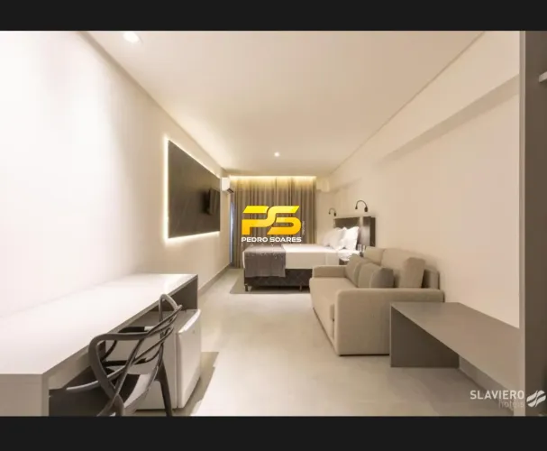 Flat com 1 dormitório à venda, 27 m² por R$ 720.000 - Manaíra - João Pessoa/PB REF: FL0008