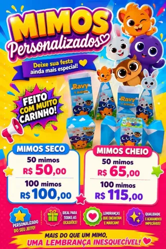 Caixinhas personalizadas